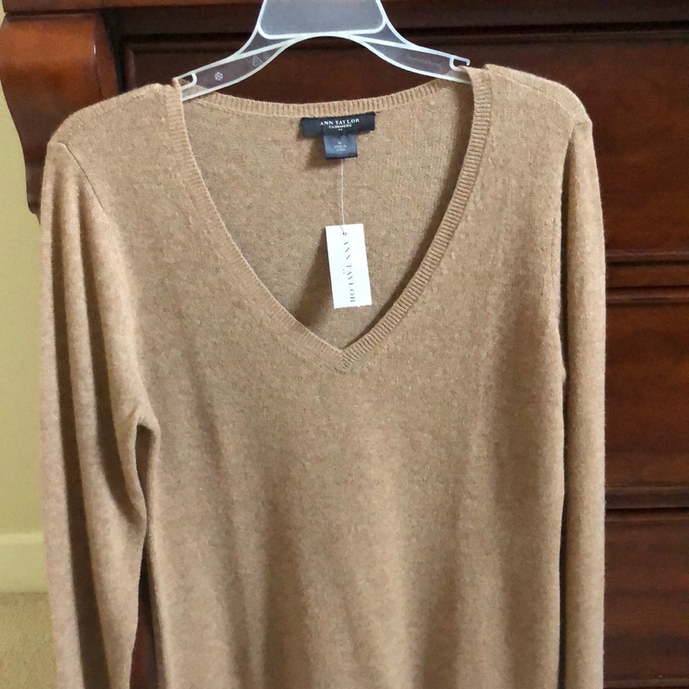 Ann Taylor cashmere long sleeve sweater. Sooo incredibly soft and NWT